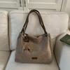 Women's Imitation Suede Shoulder Bag Large Capacity Tote Bag