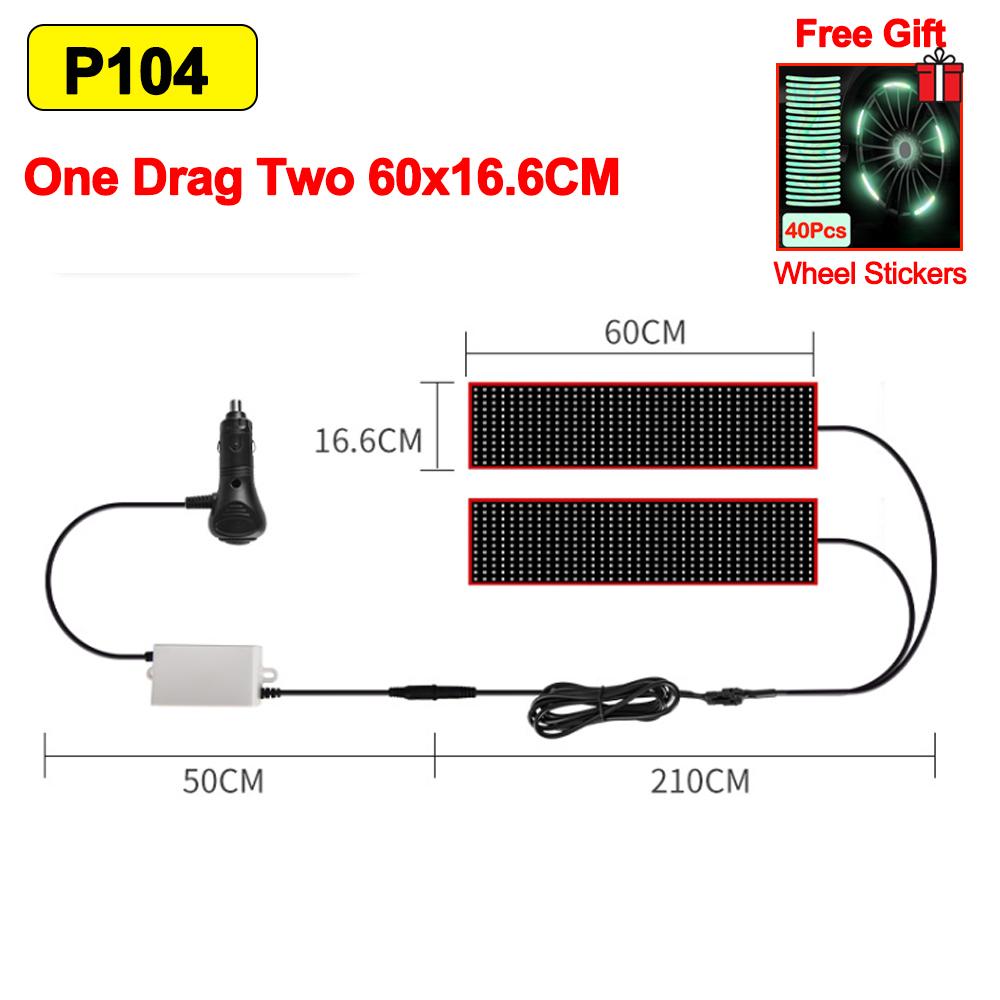 Devil's Eye Truck Parbriz Telecomandă Flexibil Led Eye Animation Display Derulare inteligentă Mesaj Ochi Soft LED Panou