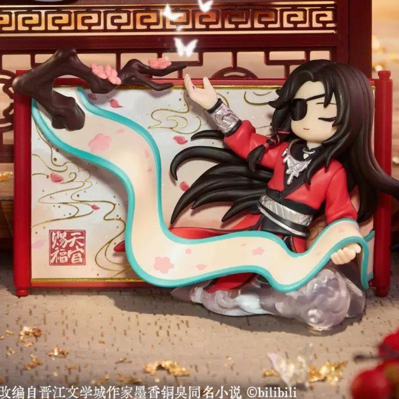 Echte Tian Guan Ci Fu Schriftrollen-Serie Blind Box Tgcf Hua Cheng Xie Lian Niedliche Anime-Peripherie Mystery Box Trend Weihnachtsgeschenke