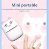 HD Mini Thermal Printer Portable Label Photo Printers Stickers Paper Inkless Wireless Cat Kid Impresora 200dpi Android IOS 57mm