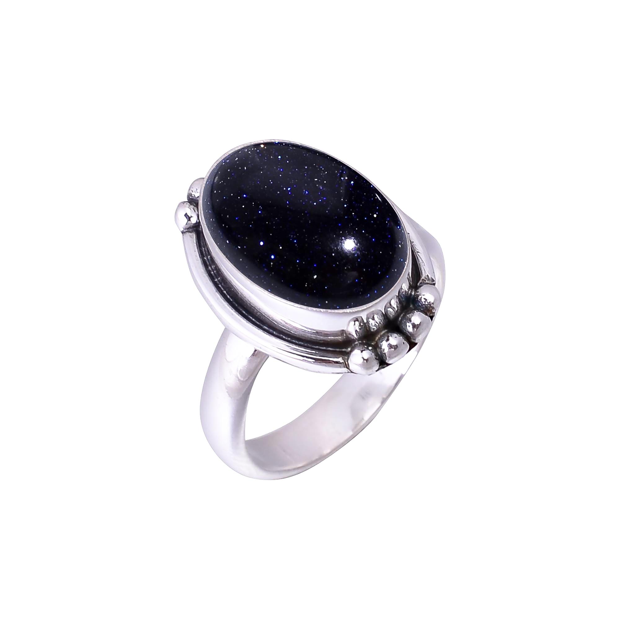 

Blue Sunstone 925 Sterling Silver Ring V2503, Blue Ring, Oval Ring, Valentin s Day Gift, Gift For Her, Birthday Gift, Handmade Jewelry, Silver Jewelry
