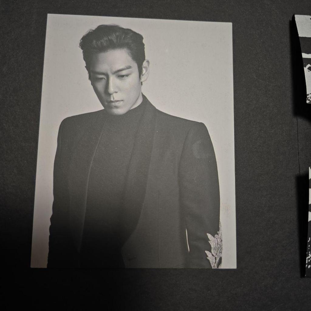 [USED] BIGBANG 2015 WELCOMING T.O.P Postcard
