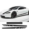 Car Vinyl Stickers Car Side Body PVC Raing Style Set Decor Car Modification Stickers for Tesla Model 3 Y X S Car Accessories