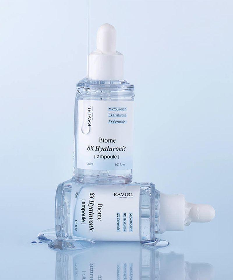 [2EA] Biome Hyaluronic Acid Pore Care Sebum Control Moisture Ampoule 30ml
