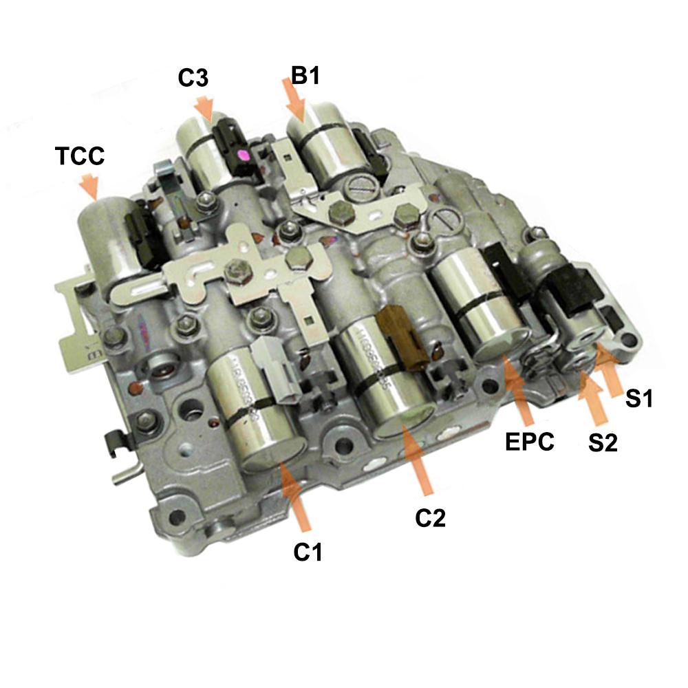 8pcs Électrovanne de Transmission TF80SC TF81SC pour 2006-2011 Volvo XC70 XC90 4.4L V8 ALFA ROMEO FIAT Lancia PEUGEOT RENAULT SAAB