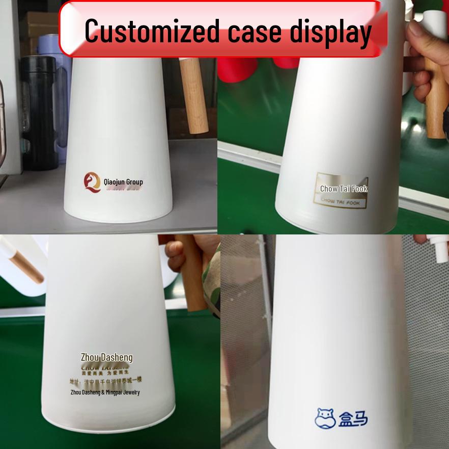 Large Capacity Smart Thermos Kettle with Glass Liner and Digital Display