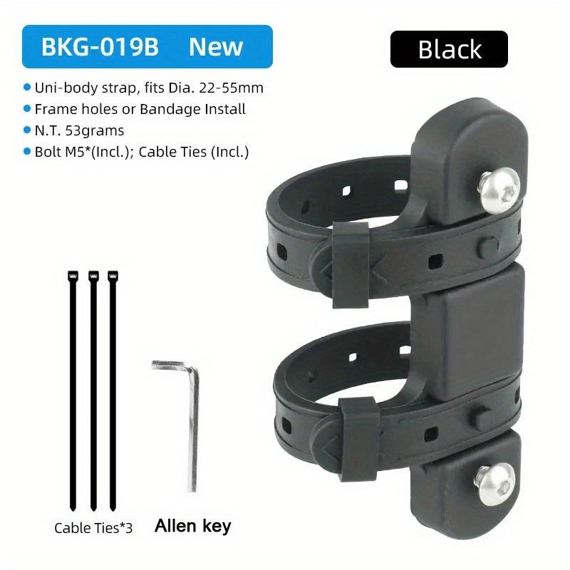 

Велосипед Адаптер для кріплення чайника з водою Силіконова пов’язка Клітка для пляшки Ремінець Тримач для велосипедної пляшки Монтажний кронштейн Аксесуари для велосипеда чорний