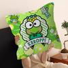 Cartoon K-KeroppiS Office Cushion Pillowcase Car Cushion Cover45X45CM Lumbar Pillowcase Sofa Pillowcover