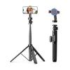 Ulanzi Smartphone Tripod, Compatible with Magasfe, Selfie Stick, 160cm, Camera, Tripod/Monopod, Tripod Stand, 5 Levels of Telescoping, One Hand
