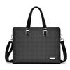 Men's bag new briefcase men's casual large-capacity business laptop bag