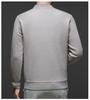 Men's Mink Fur Collar Sweater: Thick, Warm, Knitted Base Shirt for Autumn and Winter