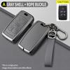 Zinc Alloy Leather Car Key Case Cover for Jaguar XF XJ XE S-Type F-Type X-Type F-Pace I-Pace E-Pace Android XFR XKR Keychain