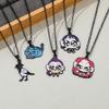 Demon Hunters Cartoon Character Pendant Necklace Jewelry Gift for Fans