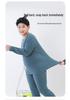 Cozy Fleece Plus-Size Kids' Thermal Set: Autumn Top & Trousers for Boys & Girls
