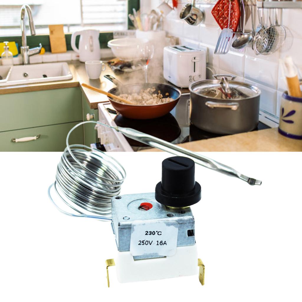 Spínač regulace teploty Domácí elektrický spínač 230℃ Omezovací spínač Keramický materiál pro různé domácí spotřebiče