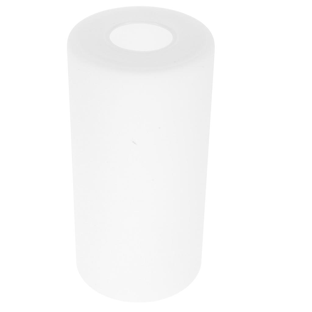 Cylindrical Glass Lampshade For E27 Lamp Base Light Fixture Decorative Lampshade Lighting Cover Replacement Desk Wall Lamp
