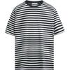 Slim Fit Straight Basic Short Sleeve T-Shirt Men Tops Blue 1887470-066