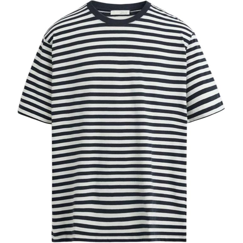 Zara Slim Fit Straight Basic Short Sleeve T-Shirt Men Tops Blue 1887470-066 M 4254₽