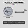 Car Luminous Water Cup Pad LED Atmosphere Light For Jeep Cherokee Patriot Liberty Wrangler JK JL Commander AKN1