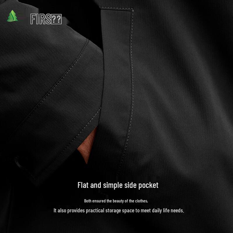 FirsFirs Men's Fleece Lined Commuter Jacket