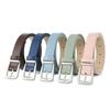 Spring Classic Plain Pin Buckle Belt Women'S High-End Dress Decorative Pu Belt