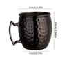 1PC 530ml Stainless Steel Moscow Mule Mug Kitchen Bar Beer Cup Coffee Mug Drinkwares Cup