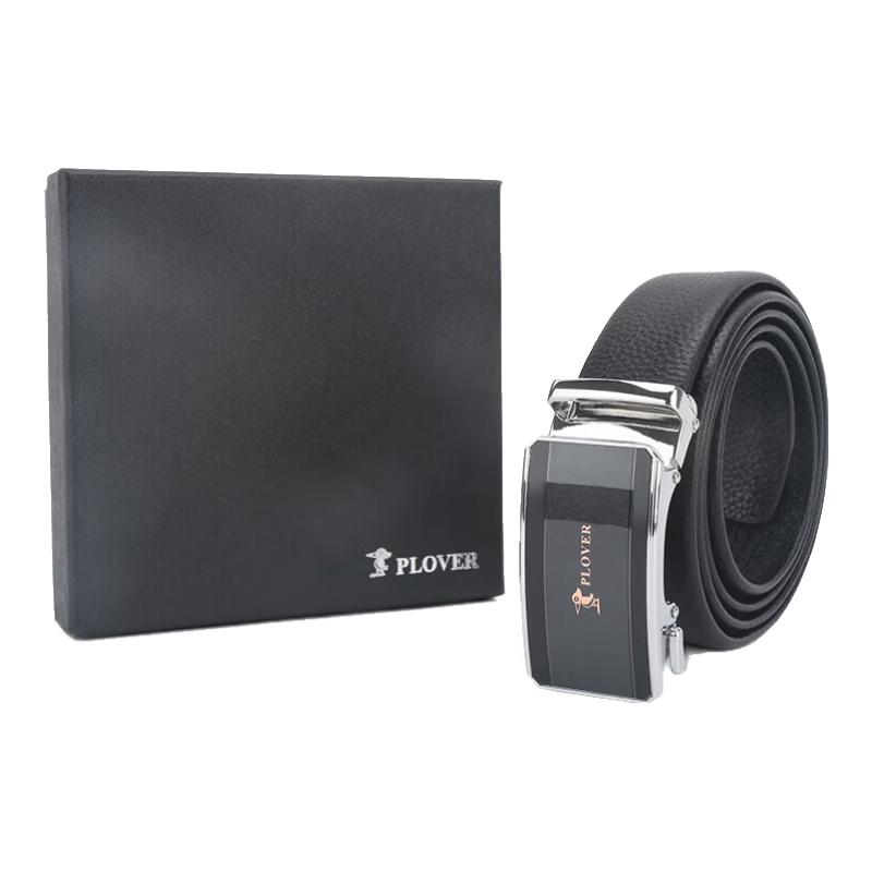 

PLOVER Men s Automatic Buckle Leather Belt 115-125cm