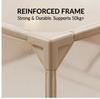 2026 New Full-Bottom Anti-Fall Mosquito Net, No-Install, Fits 120/150/180/200cm Beds for Home Bedroom