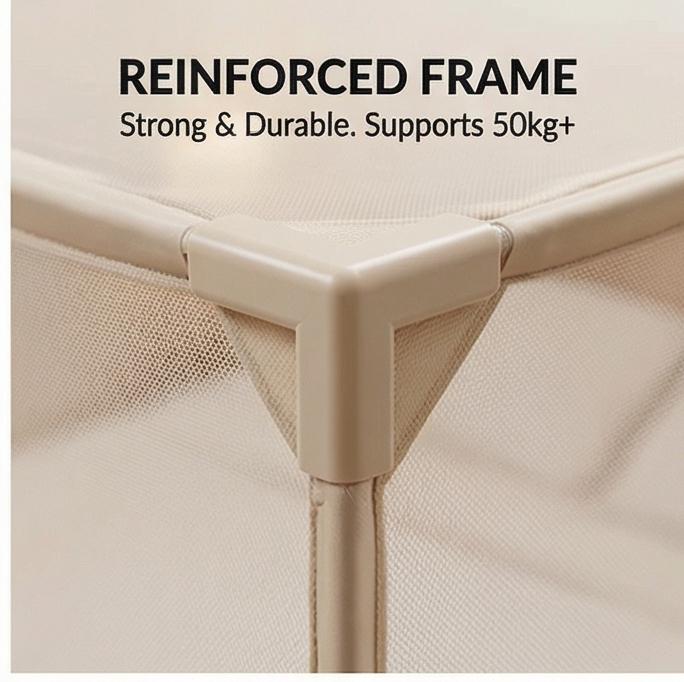 2026 New Full-Bottom Anti-Fall Mosquito Net, No-Install, Fits 120/150/180/200cm Beds for Home Bedroom
