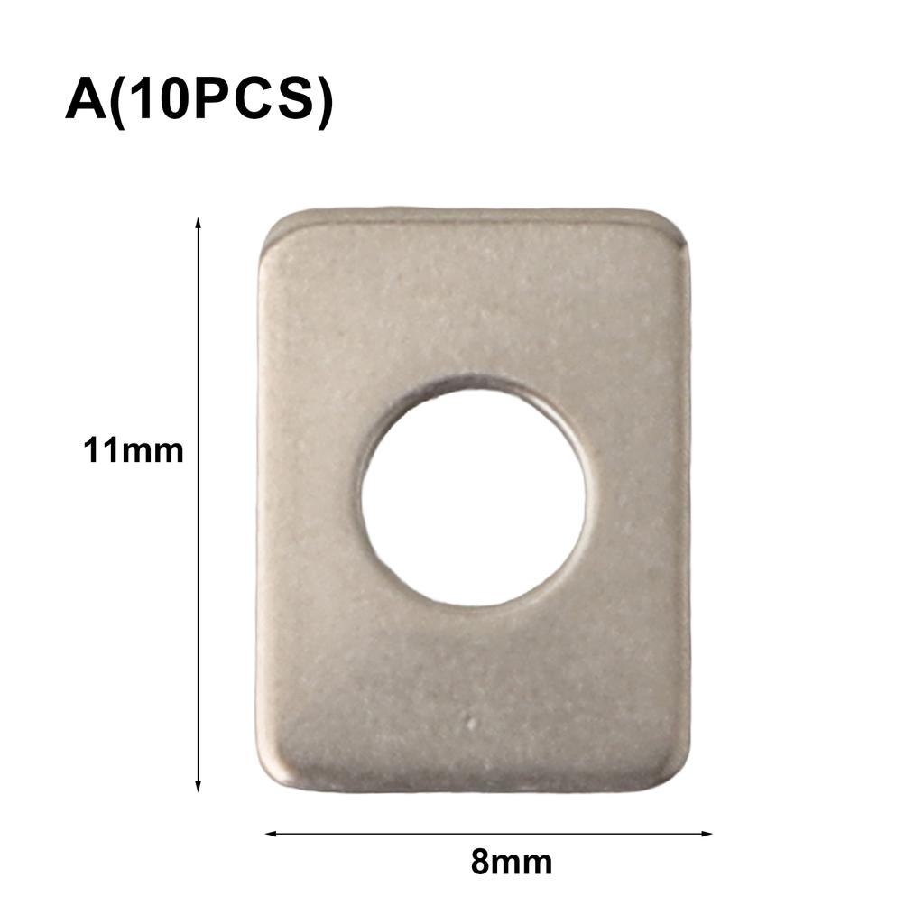 10pcs Air Compressor Valve Plate Silent Oil  Air Compressor Pump Head Valve Plates Belt Piston Machine Air Compressor Spare Part