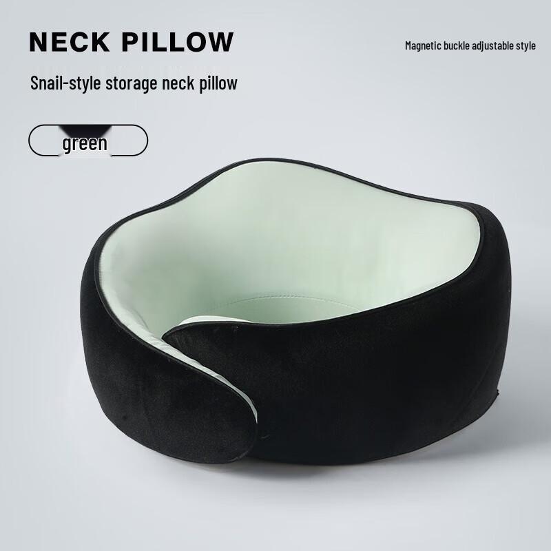 YIXI Portable U-Shaped Neck Pillow with Magnetic Buckle