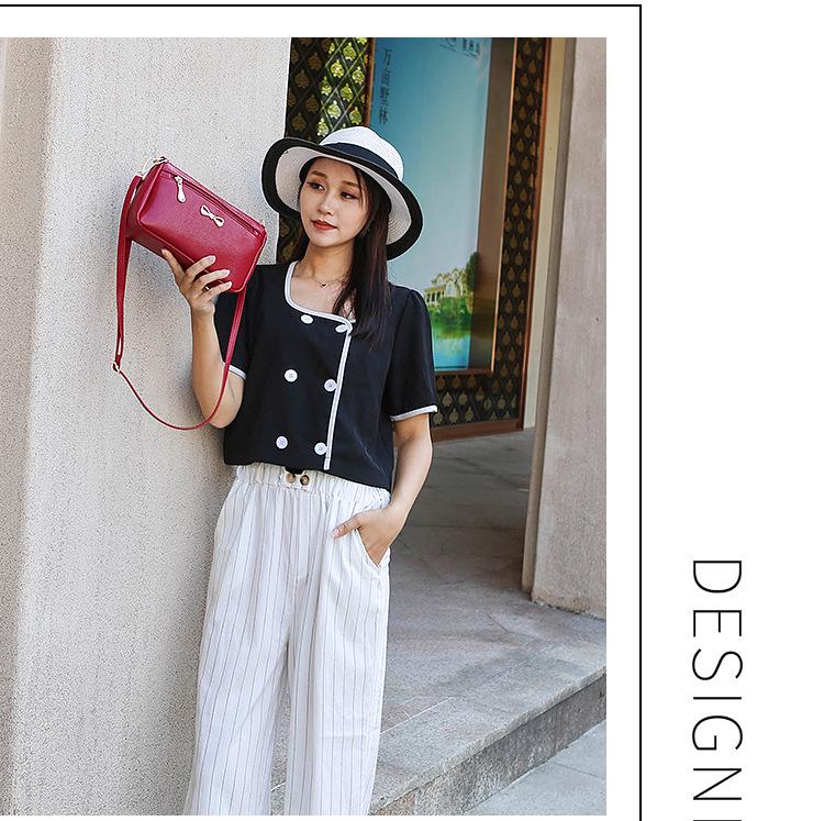 Korean Style Large Capacity Women's Crossbody Shoulder Bag - Casual Spring Fashion for Middle-Aged Moms