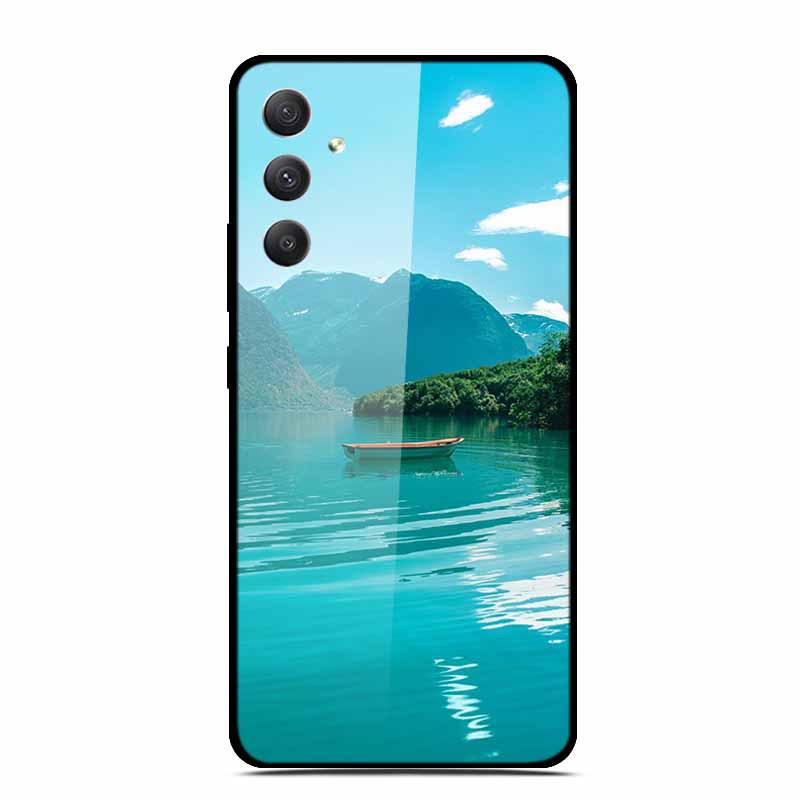 Чохол для телефону Samsung A35 5G - Персоналізоване кольорове загартоване скло, Захист від падінь.