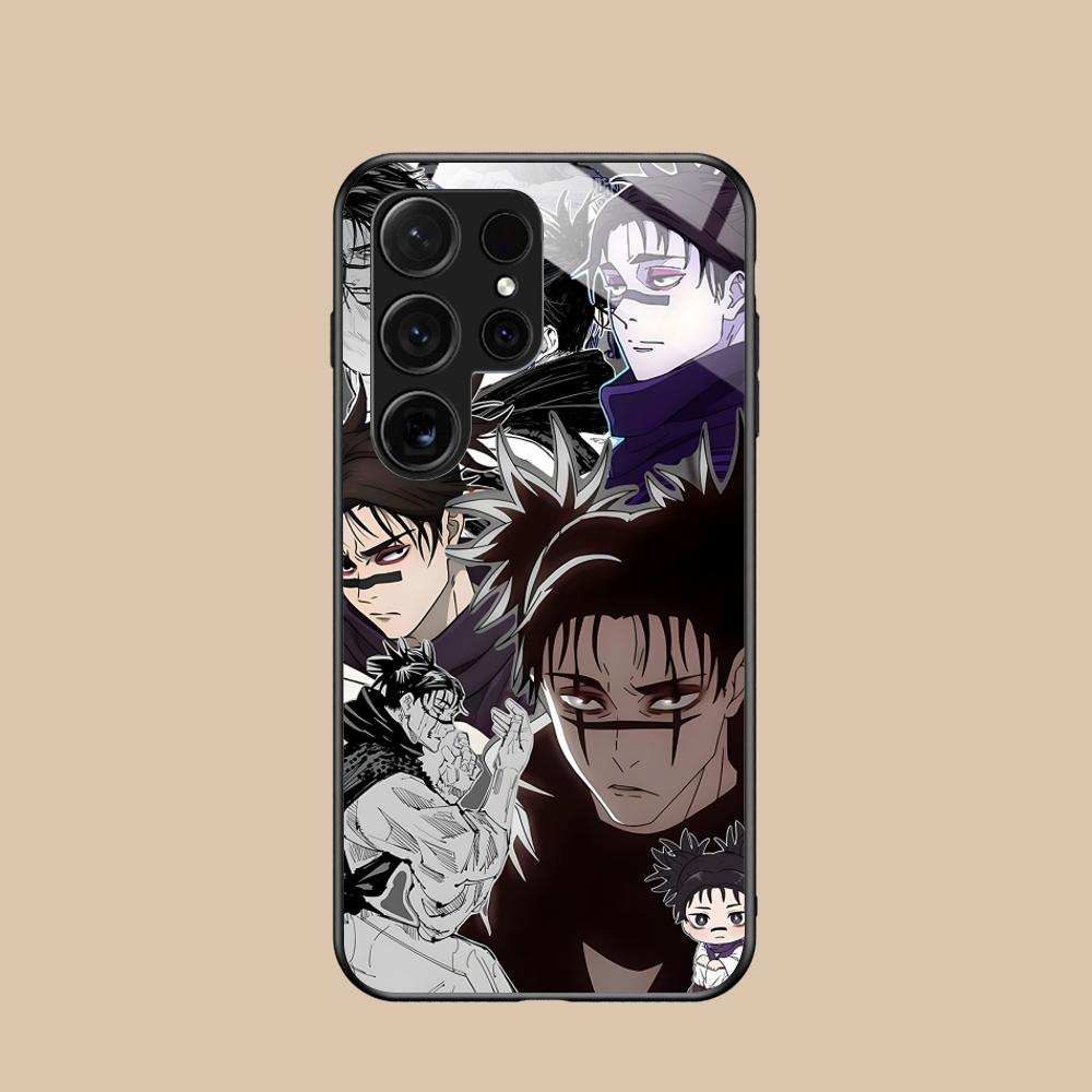

Jujutsu Kaisen Choso Mobile Phone Case for Samsung Galaxy S25 S24 S23 S22 S21 S20 Note20 Plus FE Ultra Glass Cover Cover Pretty Galaxy Note20 Ultra