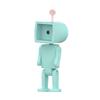 Astronaut Magnetic Night Light Led Mini Robot with Battery Book Light Desktop Building Block Ornament Ambient Light