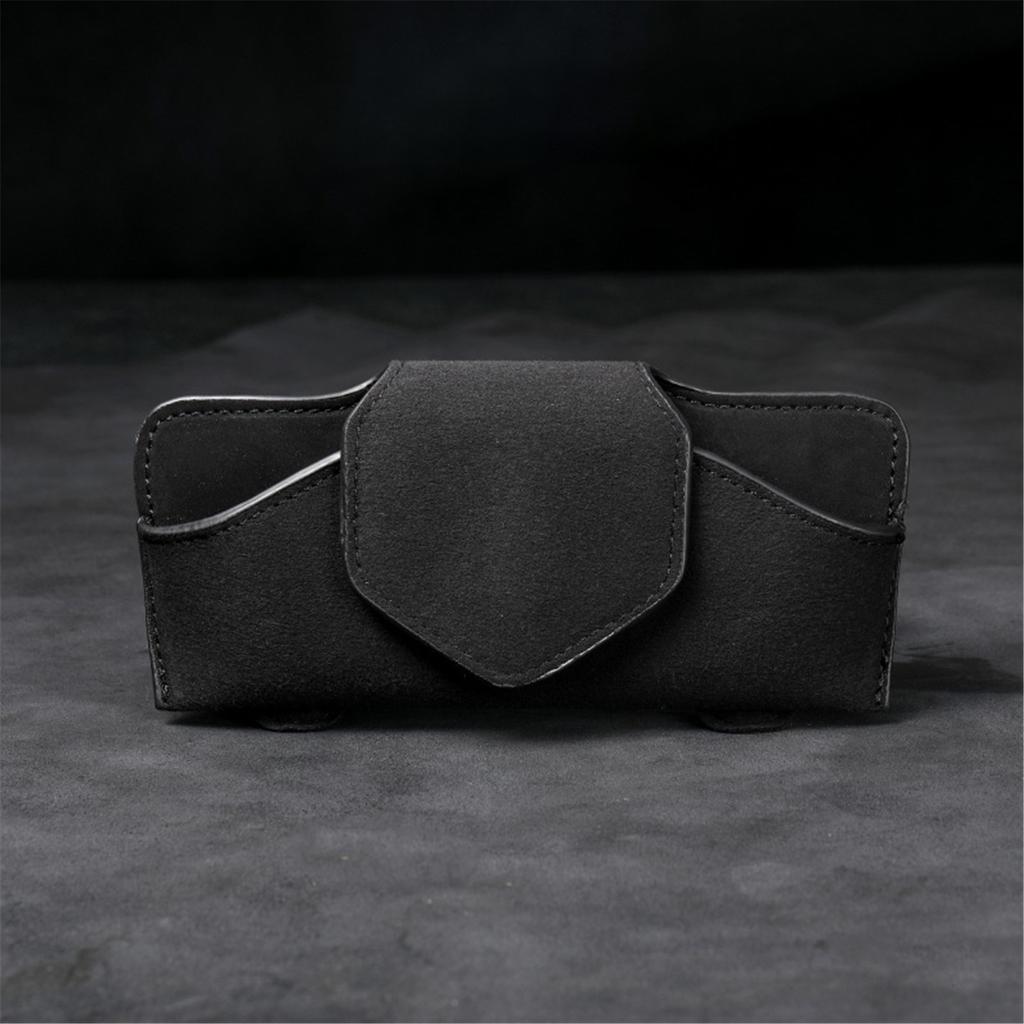 Car Glasses Case Universal Fit Vehicle Storage Solution Sunglasses Holder Adjustable Sun Visor Clip For Travel Essential Road