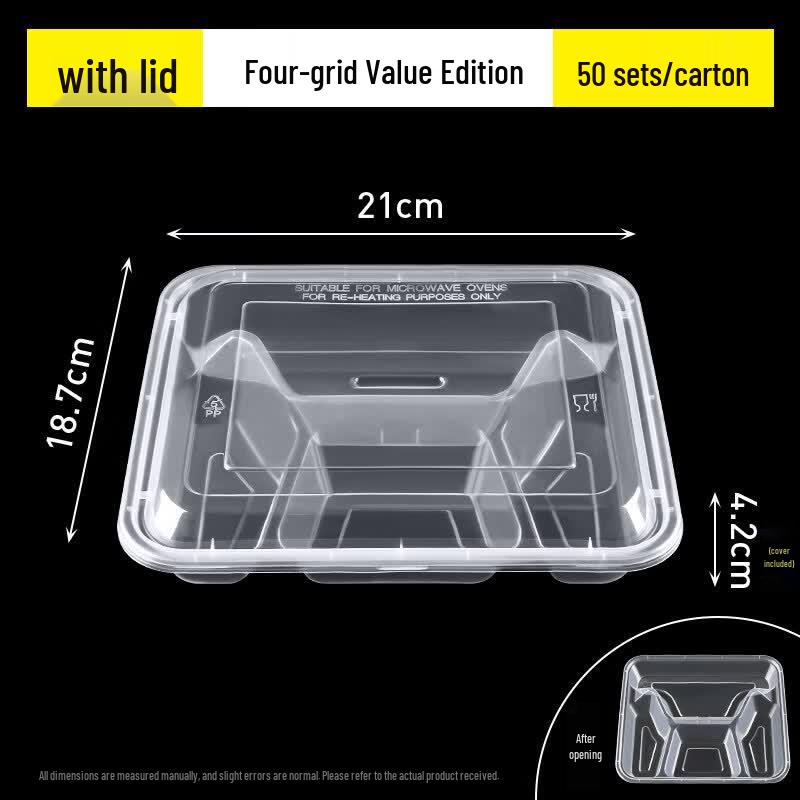 Disposable Commercial Takeaway Food Containers