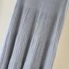 Only Pure Original Single 1700 on Sale Knitted Hip Skirt Elegant Commuter Pleated Skirt Slimming Tube Top Long dress Set