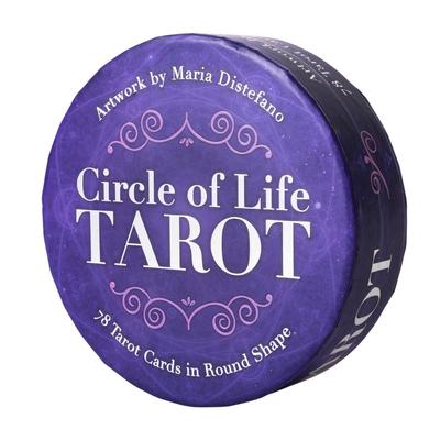 Circle of Life with Japanese Instruction Authentic Product I.I.J. Tarot, 78-card Set, Round, Manual,