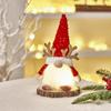 Glowing Gnome Christmas Faceless Doll Ornament Light New Year Santa Decorations Ornament