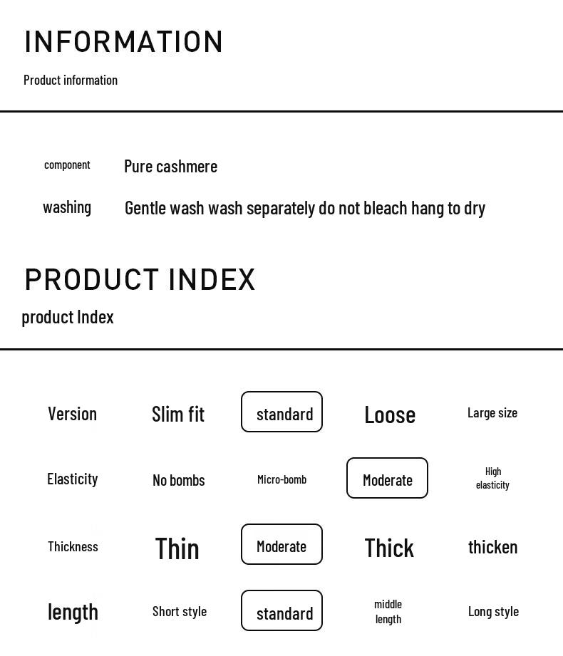 Herren Rollkragenpullover aus reinem Kaschmir