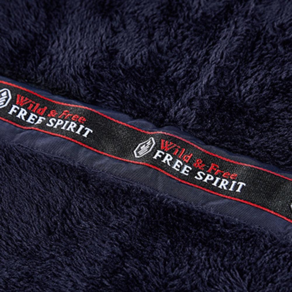 Vinter Herr Utomhus Vindtät Kappa Fleece Varm Jacka Herr Avtagbar Huva Vattentät Vandring Fiskejacka Kappa Herrkläder