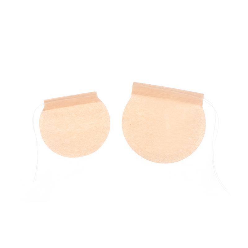 50Pcs Teabags Biodegradable Paper Drawstring Eco-Friendly Filter Tea Drip Bags