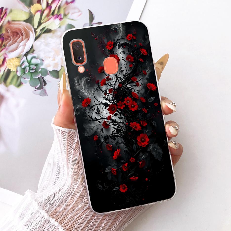 For Samsung Galaxy A20 A20e A20s Case Cute Lion Fashion Painted Cover Soft Silicone Case For Samsung A20 A 20 s Galaxy A20e Bags