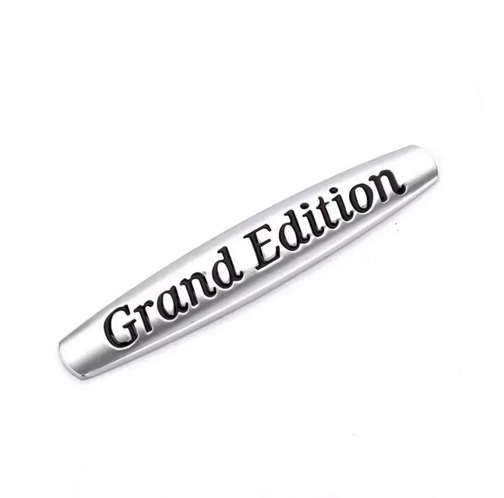 For Mercedes Benz 3D Metal Grand Edition Avantgarde Letters Side Fender Emblem Badge Sticker Decals for Mercedes Benz W204 W205 W213 W211 W210 ML