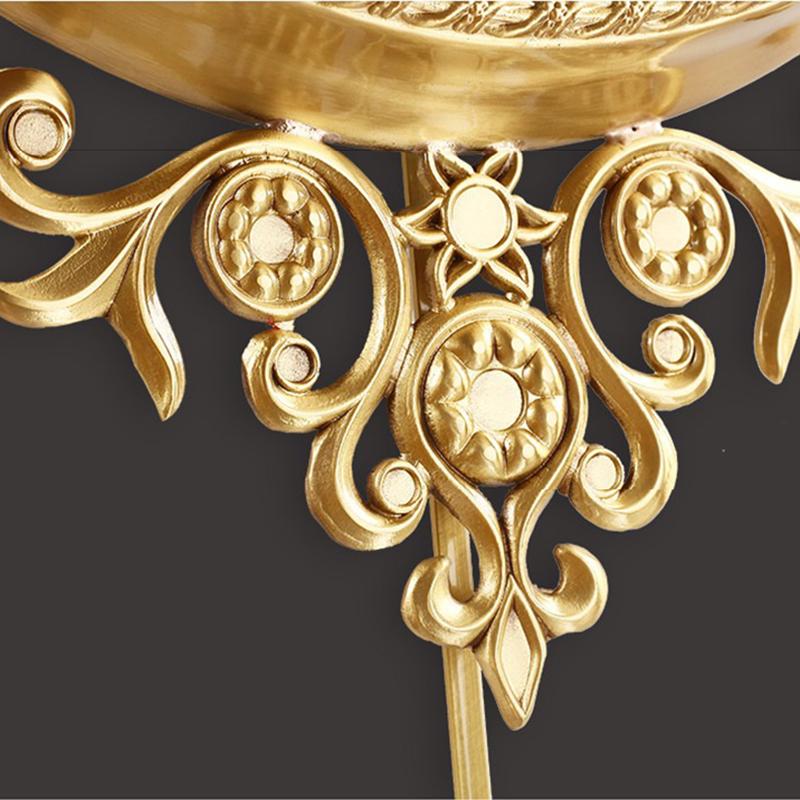 Brass Wall Clock Modern Wall Watch Luxury Aesthetic Large Art Pendulum Clocks Minimalist Silent Elegant Living Room Watches