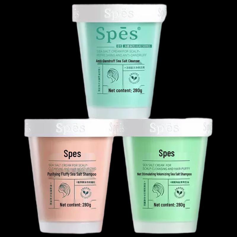 Spes Purifying Volumizing Sea Salt Shampoo & Scrub