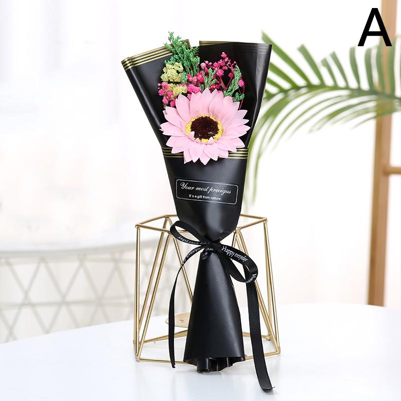 1PC Fake Flowers Decorative Flowers Bouquet Dried Flower Sun flower Wedding Party