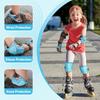 6 In 1 Kids Protective Gear Set Knee Pads For Kids 3-10Years Toddler Knee And Elbow Pads With Wrist Guards For Skating Cycling