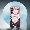 Kumamon Danganronpa Monokuma Luxury Black Phone Case For Samsung Galaxy S23 S24 S25 Ultra S22 Plus S21